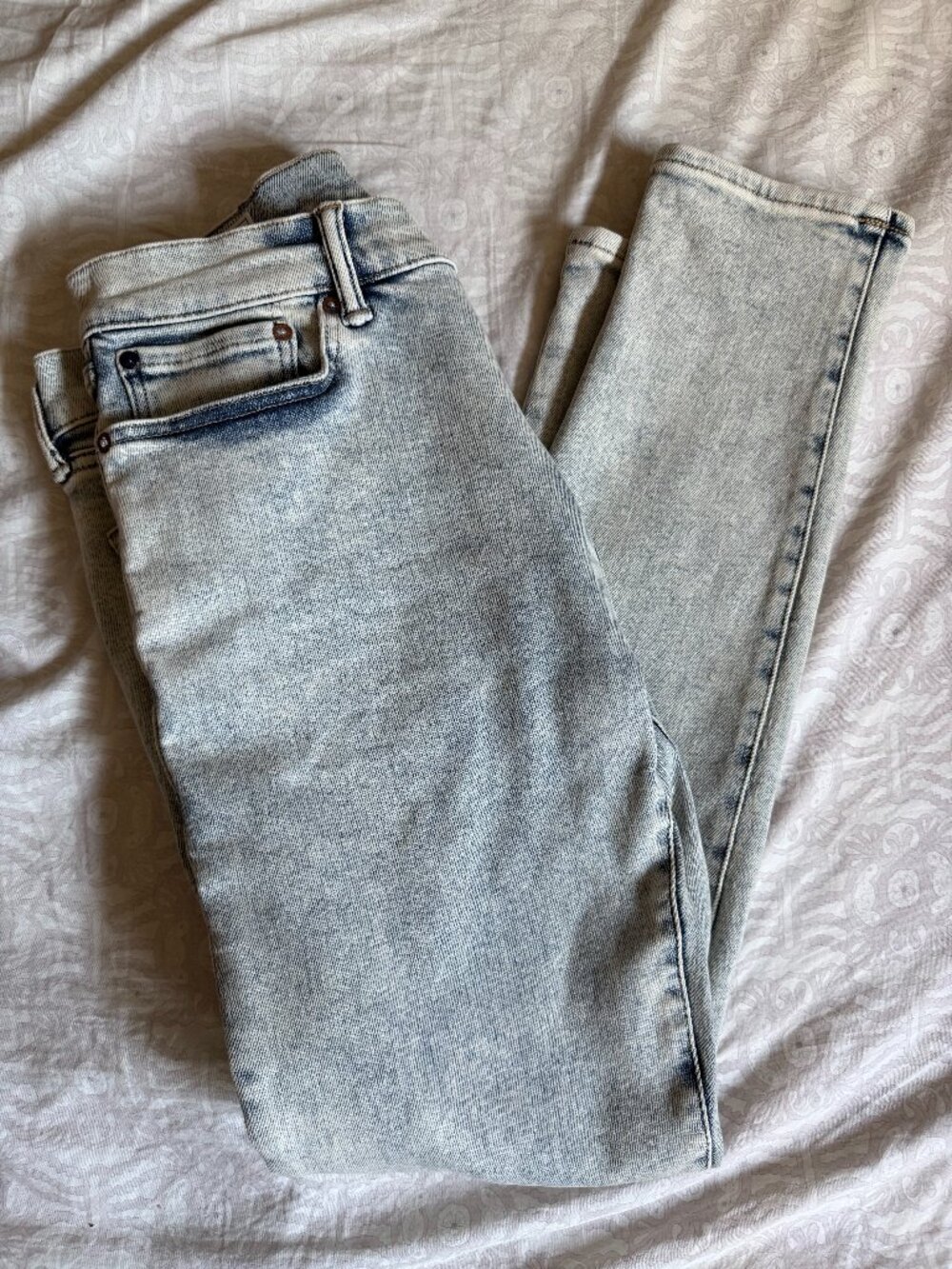 Gap Skinny Jeans ACID WASH Super Skinny 33x30 $89.95